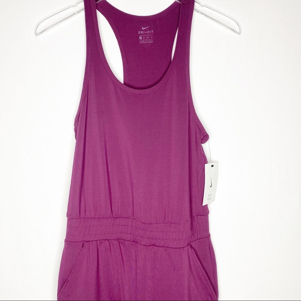 Nike NWT XS Yoga Dri-Fit Racerback Jumpsuit - Picture 8 of 13